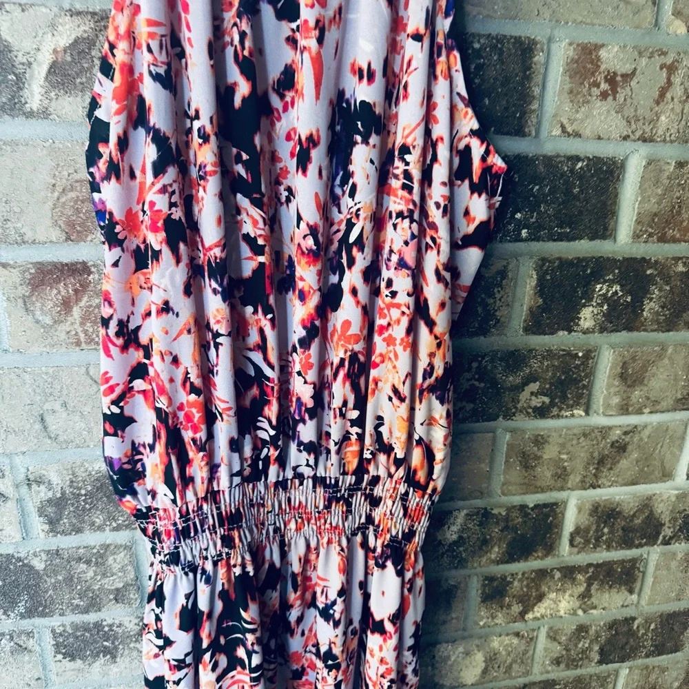 Allison Joy Evereve Floral Bloused Dress - Picture 2 of 9